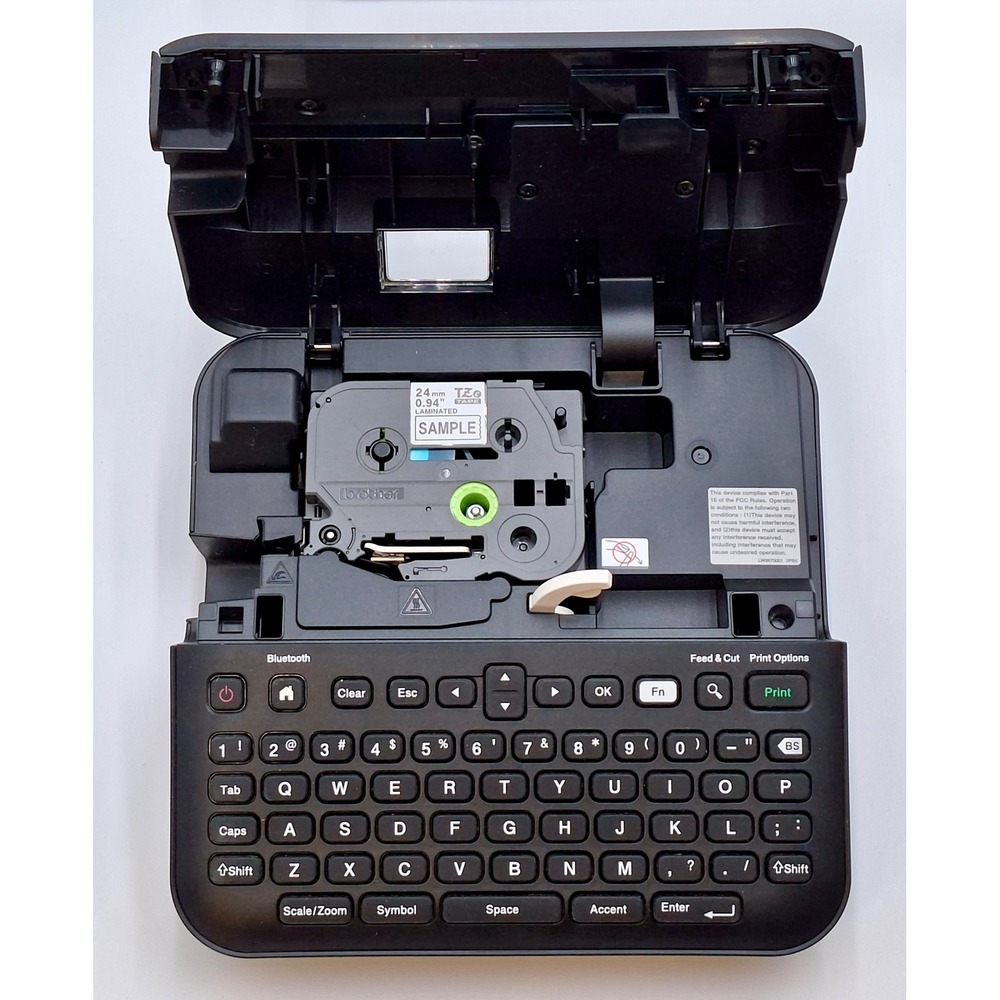 Brother P-Touch D610BT Professional Connected Label Maker Bluetooth USB Black - Picture 3 of 11
